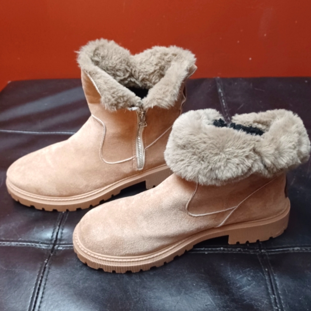 F&B WORK BOOTS, WOMEN'S SZ 8